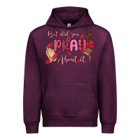 Mauve Wine but did you pray about it Urban Hoodie - MaliasSmallBusiness