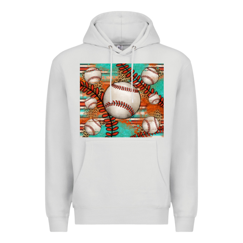 Baseball Turquoise Serape Glitter Tumbler Premium Hoodie by Jasminsmagicworld | Teevron