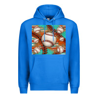True Royal baseball turquoise serape glitter tumbler Premium Hoodie - Jasminsmagicworld