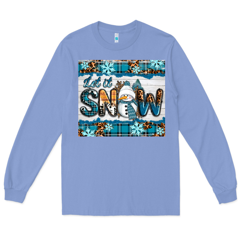 Let It Snow Long Sleeve Tee by RanaPortraitStore | Teevron