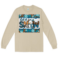 Mushroom let it snow Long Sleeve Tee - RanaPortraitStore