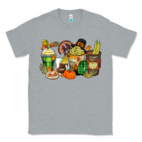 Heather Grey thanksgiving coffee cups Classic Tee - Zillion Design Studio
