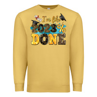 Antique Gold i m like 2023 done Premium Sweatshirt - AdoDesignShop