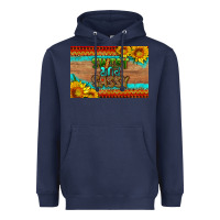 Navy sweet and sassy juneteenth skinny metal can holder Heavyweight Hoodie - HRA Design Shop