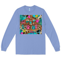 Colony Blue pet groomer Long Sleeve Tee - RanaPortraitStore