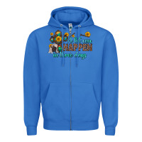 True Royal a lot can happen in three days Zipper Hoodie - Zillion Design Studio