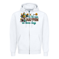 White a lot can happen in three days Zipper Hoodie - Zillion Design Studio