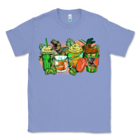 Colony Blue t rex coffee cups Classic Tee - Zillion Design Studio