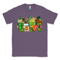 Lavender t rex coffee cups Classic Tee - Zillion Design Studio
