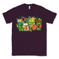 Plum t rex coffee cups Classic Tee - Zillion Design Studio
