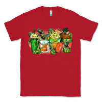Red t rex coffee cups Classic Tee - Zillion Design Studio