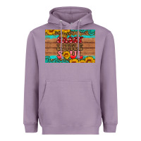 Lavender sassy little soul  skinny metal can holder Heavyweight Hoodie - HRA Design Shop