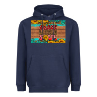 Navy sassy little soul  skinny metal can holder Heavyweight Hoodie - HRA Design Shop