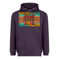 Plum sassy little soul  skinny metal can holder Heavyweight Hoodie - HRA Design Shop