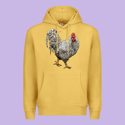 Dominique Rooster Premium Hoodie Designed By Lillyallendesigns
