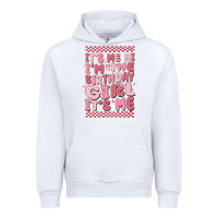 White its me hi im the birthday girl its me Urban Hoodie - MaliasSmallBusiness