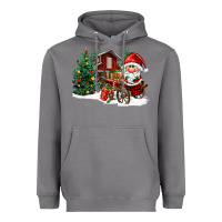 Storm christmas gnomes barnyard Heavyweight Hoodie - FaDigitalArtStudio