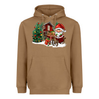 Toasted Coconut christmas gnomes barnyard Heavyweight Hoodie - FaDigitalArtStudio