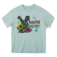 Arona Happy Easter Heavy Core Tee - CowhideDigitalArt