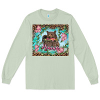 Matcha mama bear haunting fish floral Long Sleeve Tee - RanaPortraitStore