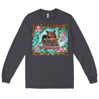 Smoke mama bear haunting fish floral Long Sleeve Tee - RanaPortraitStore