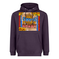 Plum usa flag sweet and sassy Heavyweight Hoodie - HRA Design Shop