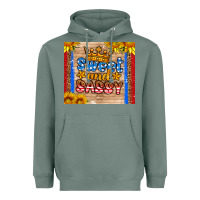Sage usa flag sweet and sassy Heavyweight Hoodie - HRA Design Shop