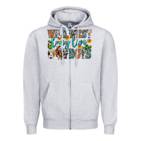 Wild West Long Live Cowboys Zipper Hoodie | Teevron
