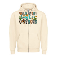 Sandshell wild west long live cowboys Zipper Hoodie - Zillion Design Studio