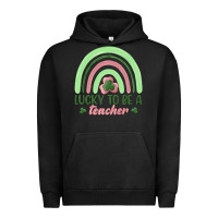 Lucky To Be A Teacher Urban Hoodie | Teevron