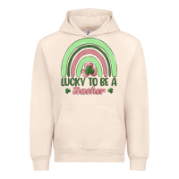 Sandshell lucky to be a teacher Urban Hoodie - MaliasSmallBusiness
