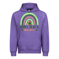Tulip lucky to be a teacher Urban Hoodie - MaliasSmallBusiness