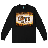 Black love of the tigers Long Sleeve Tee - RanaPortraitStore