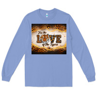 Colony Blue love of the tigers Long Sleeve Tee - RanaPortraitStore