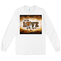 White love of the tigers Long Sleeve Tee - RanaPortraitStore