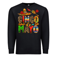 Black cinco de mayo Premium Sweatshirt - AdoDesignShop