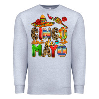 Heather Grey cinco de mayo Premium Sweatshirt - AdoDesignShop