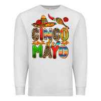 Oatmeal Heather cinco de mayo Premium Sweatshirt - AdoDesignShop