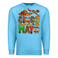 Ocean Blue cinco de mayo Premium Sweatshirt - AdoDesignShop