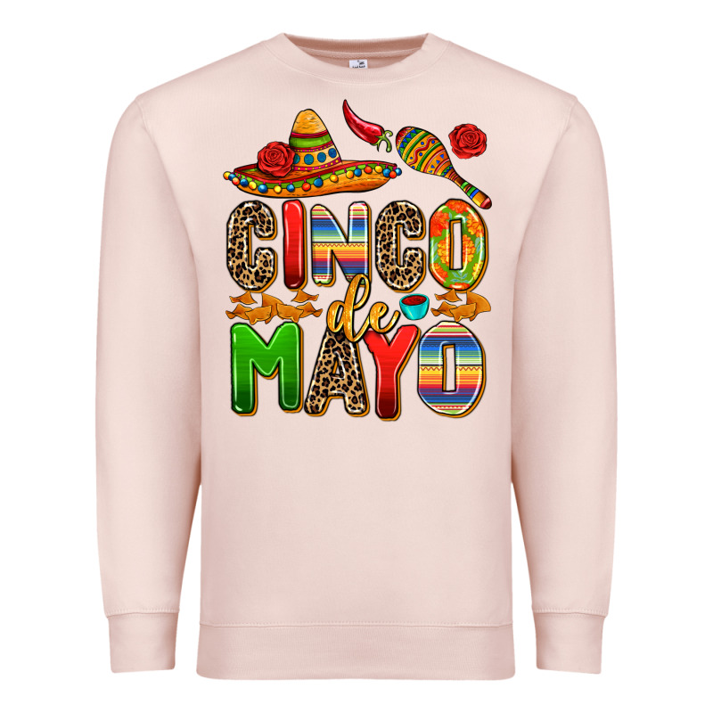 Cinco De Mayo Premium Sweatshirt by AdoDesignShop | Teevron