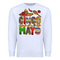 White cinco de mayo Premium Sweatshirt - AdoDesignShop