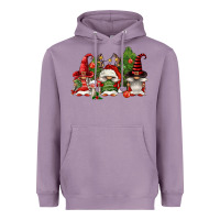Lavender christmas gnomies Heavyweight Hoodie - FaDigitalArtStudio