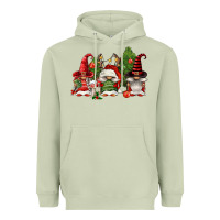 Matcha christmas gnomies Heavyweight Hoodie - FaDigitalArtStudio