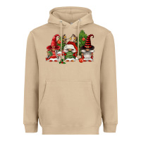 Mushroom christmas gnomies Heavyweight Hoodie - FaDigitalArtStudio