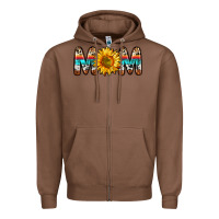 Chestnut mom sunflower Zipper Hoodie - Zillion Design Studio