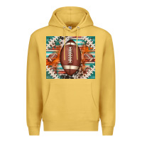 Antique Gold american football serape glittertumbler Premium Hoodie - Jasminsmagicworld