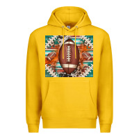 Lemon american football serape glittertumbler Premium Hoodie - Jasminsmagicworld