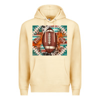 Pina Colada american football serape glittertumbler Premium Hoodie - Jasminsmagicworld