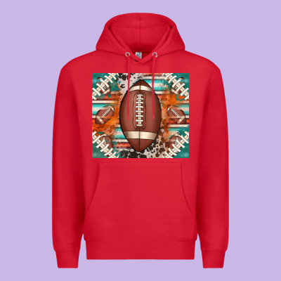 American Football Serape Glittertumbler Premium Hoodie Designed By Jasminsmagicworld