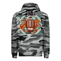 Slate Camo american football serape glittertumbler Premium Hoodie - Jasminsmagicworld